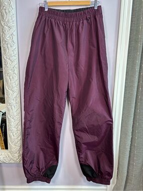 Columbia Vintage Women’s Purple Windbreaker Track Outdoor Pants Size Large